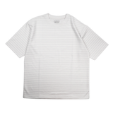 ［AIRITY］オーバーサイズTシャツ(マイクロボーダー)
