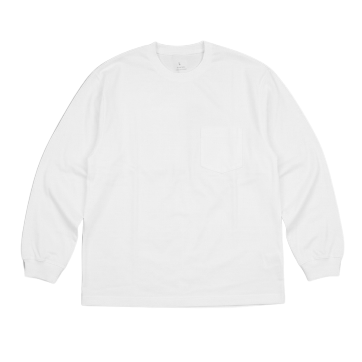 綿100%BIG Tシャツ(長袖)