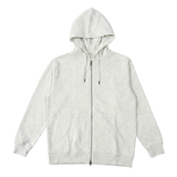 裏起毛スウェットダブルジップパーカー