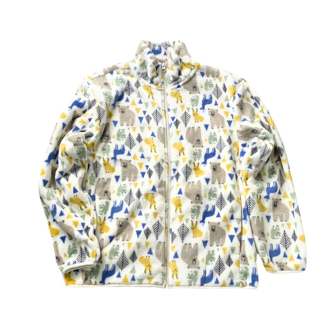 シルキーフリースジャケット 総柄（2024年モデル）