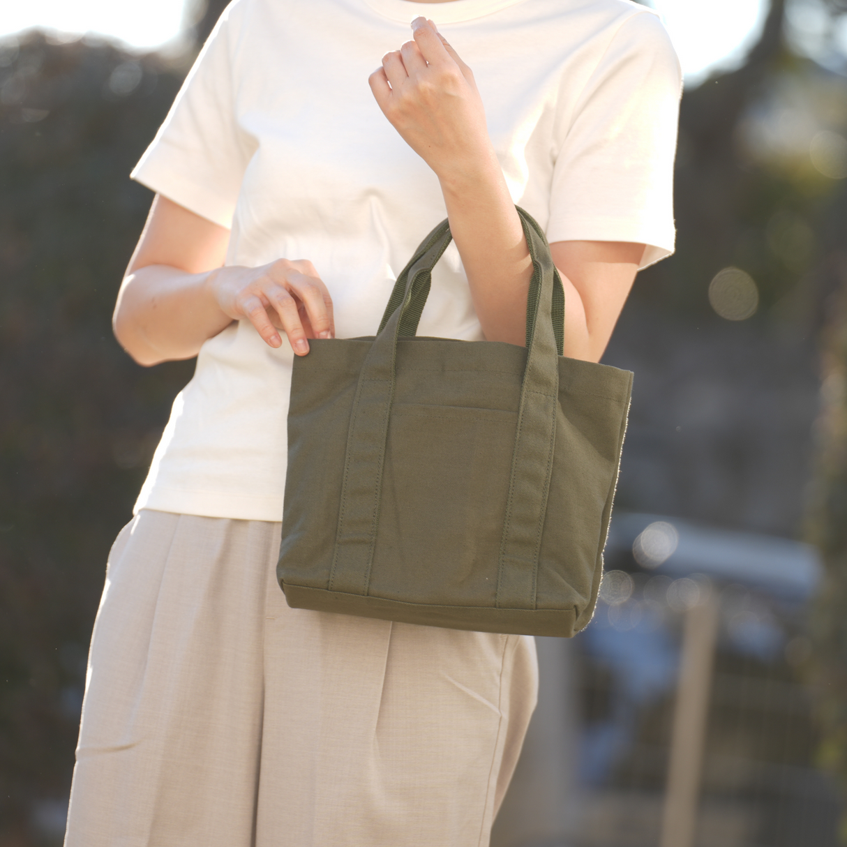 すっきりデイリートートバッグ