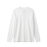 ワッフルヘンリーネックTシャツ(2025年新作)