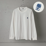 綿100%刺繍Tシャツ(長袖)