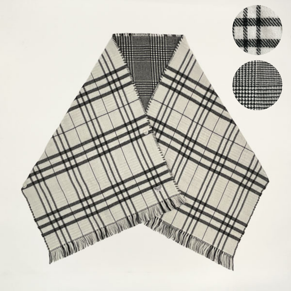 リバーシブルケープ