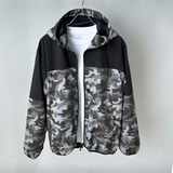 テックシェルパーカー（総柄）