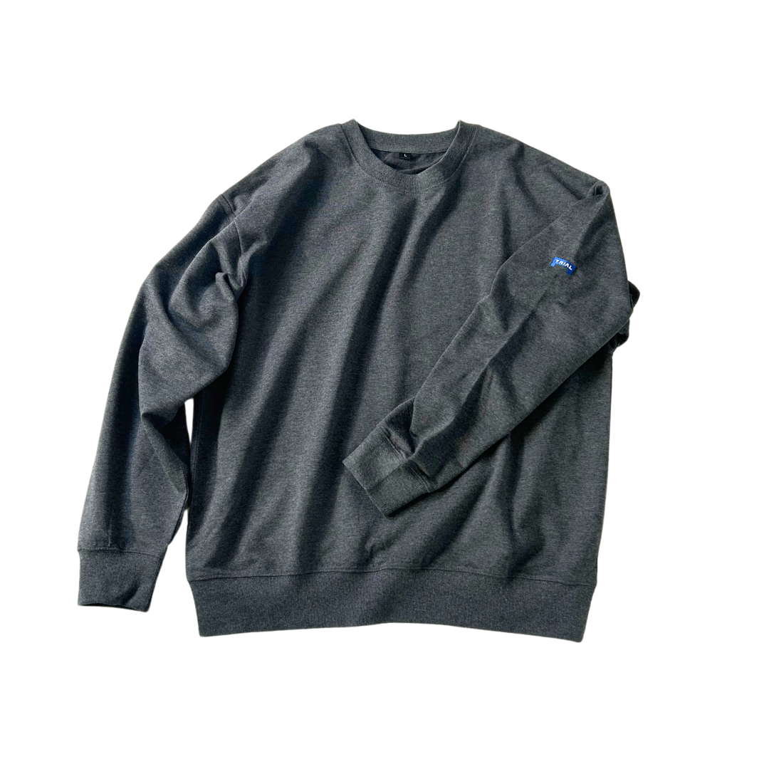 クルーネックトレーナー（TRIAL刺繍）