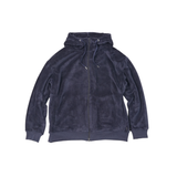 シルキーフリースジップパーカー