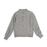 シルキーニットポロシャツ