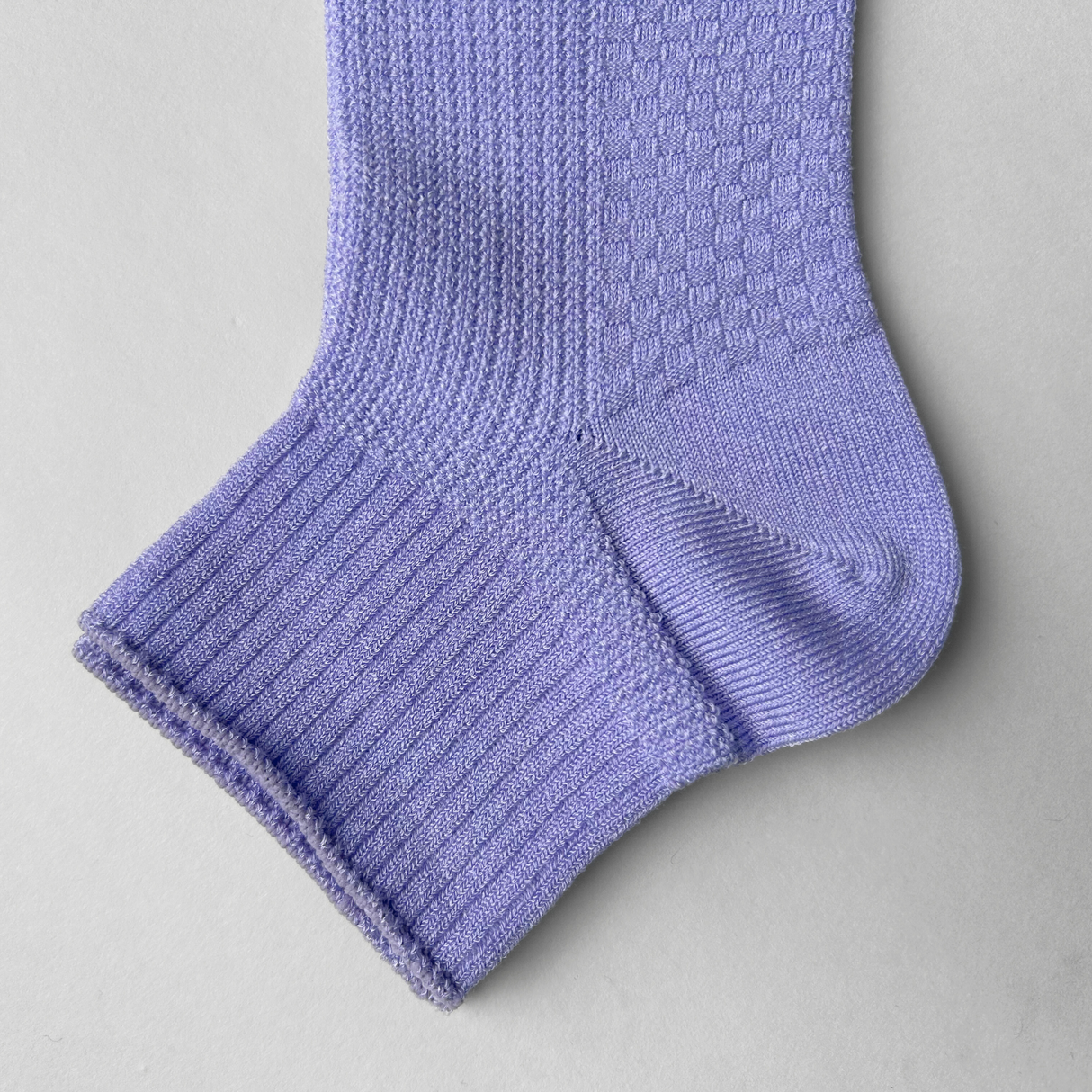 AIRITYソックスハーフ（鹿の子メッシュ）