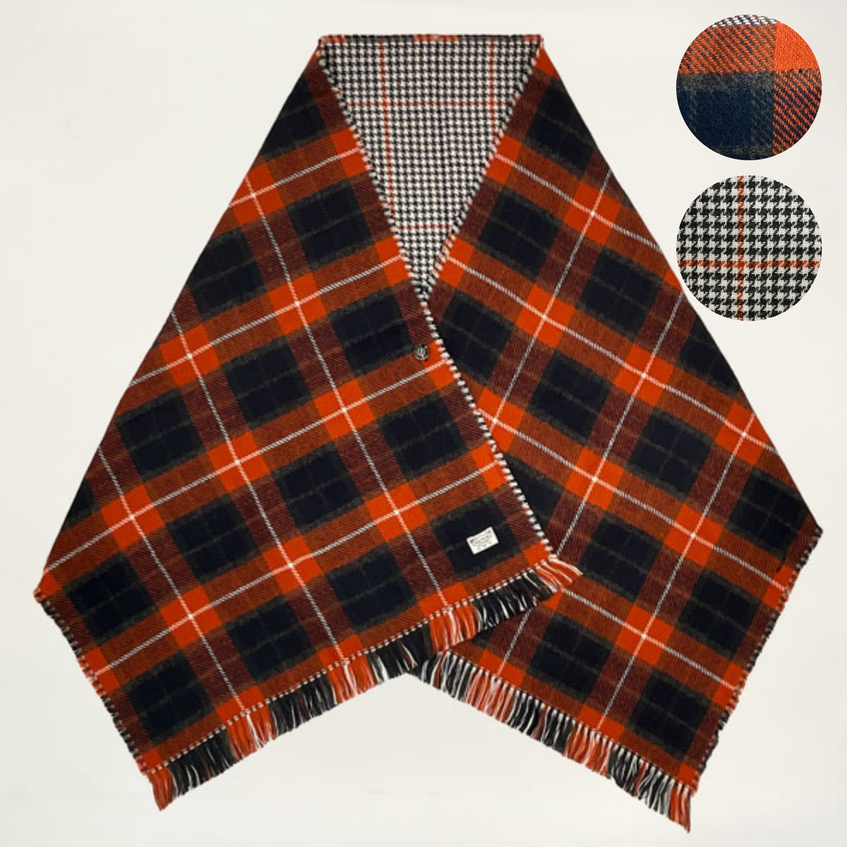 リバーシブルケープ