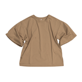 サラックスボリューム袖Tシャツ