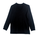 オンフィールＶネックＴ/長袖