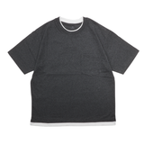 綿100% BIG Tシャツ(半袖)レイヤード