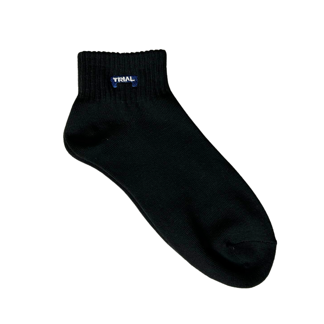 ロゴ刺繍アンクルソックス（TRIAL）