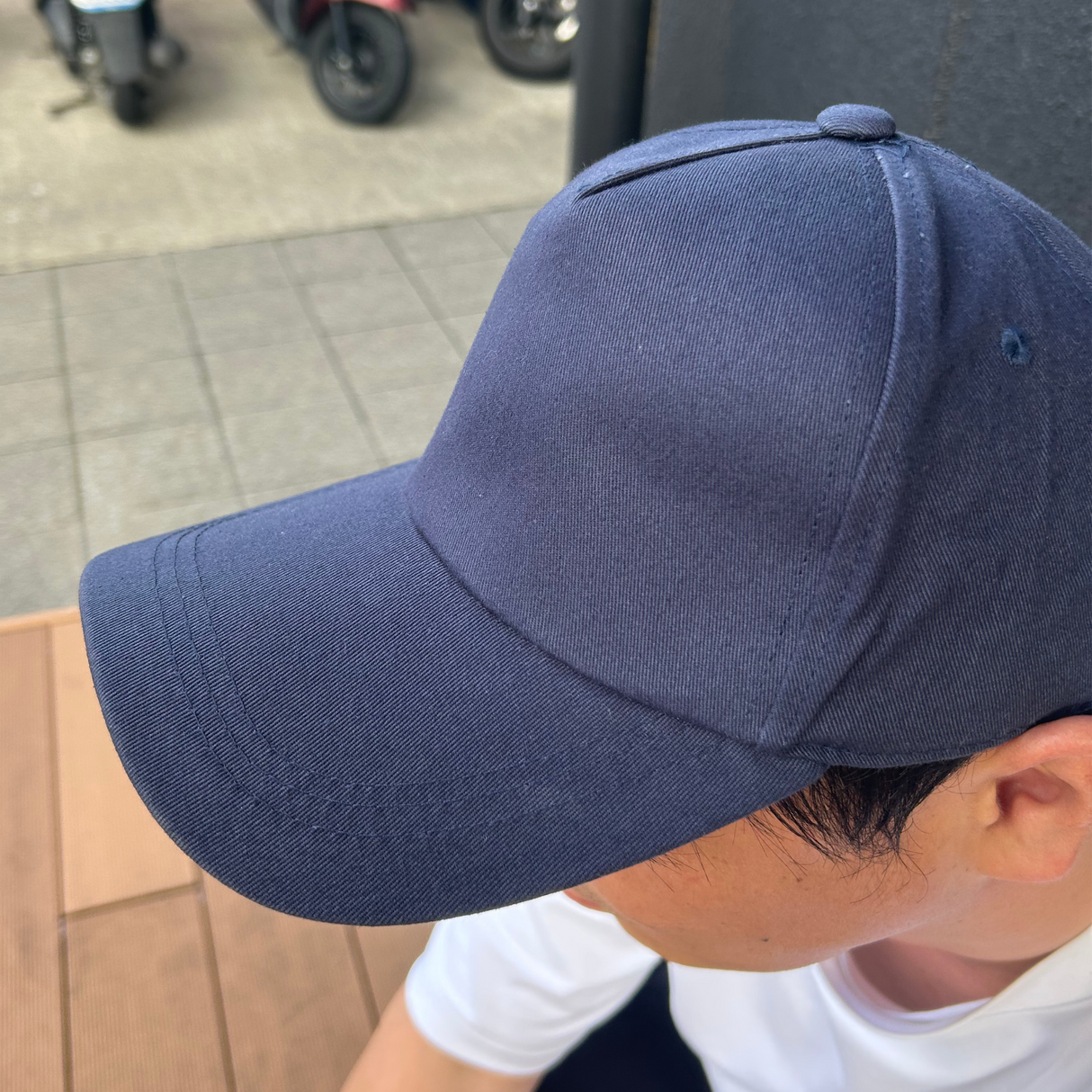 コットンツイルキャップ５パネル