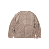 シルキーフリースノーカラージャケット