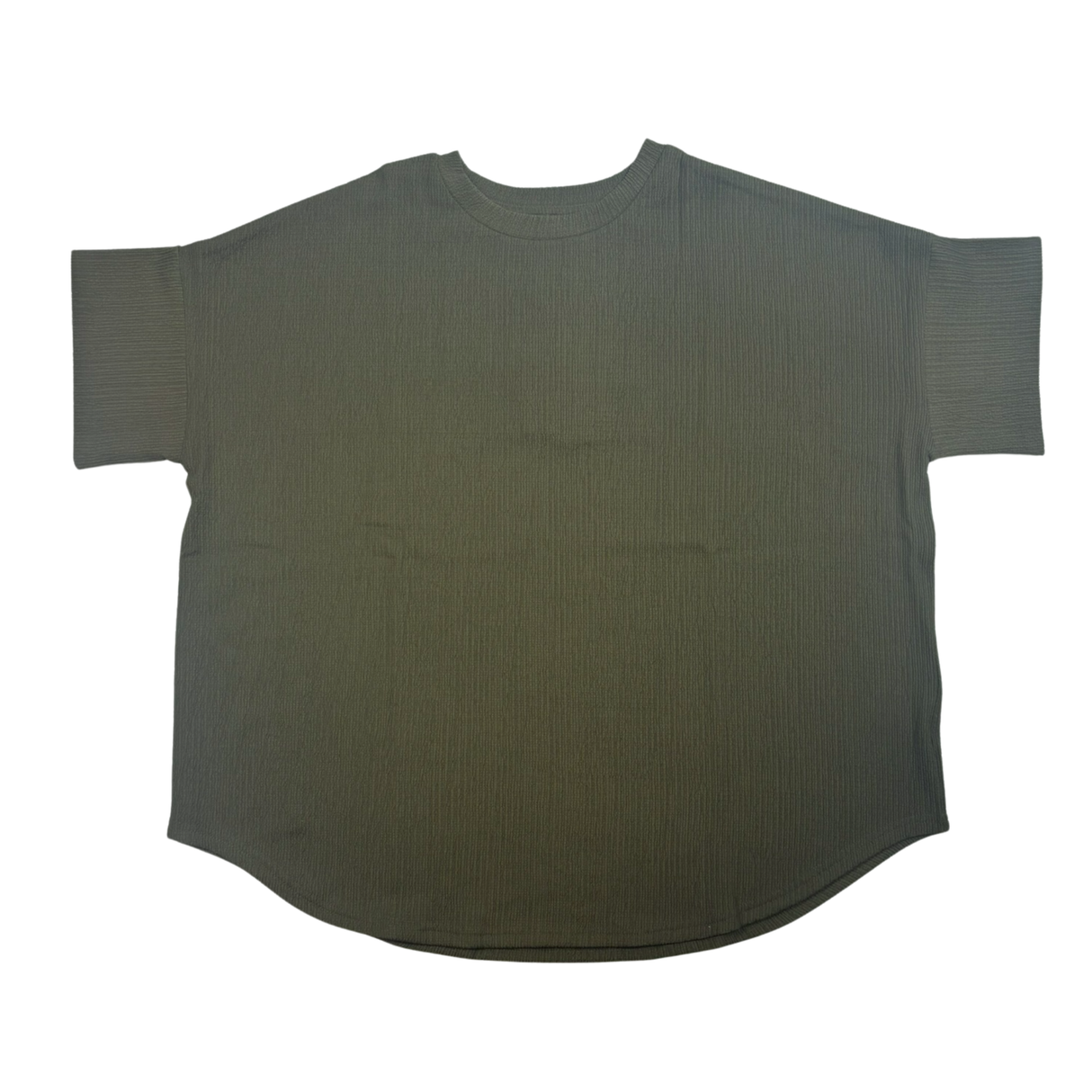 サラックス楊柳ゆるシルエットTシャツ