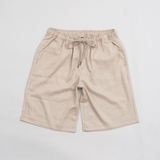 NOBIRUNOストレッチショートパンツ（リネンライク）