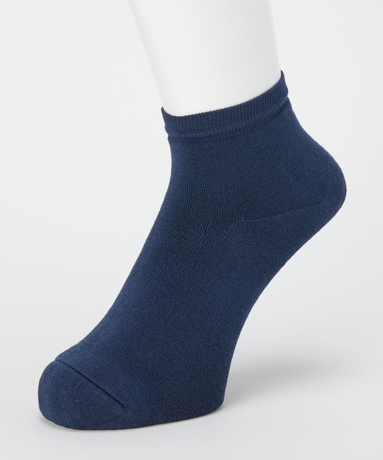 【ココピタあったか実感】メンズソックス [ハーフ丈]