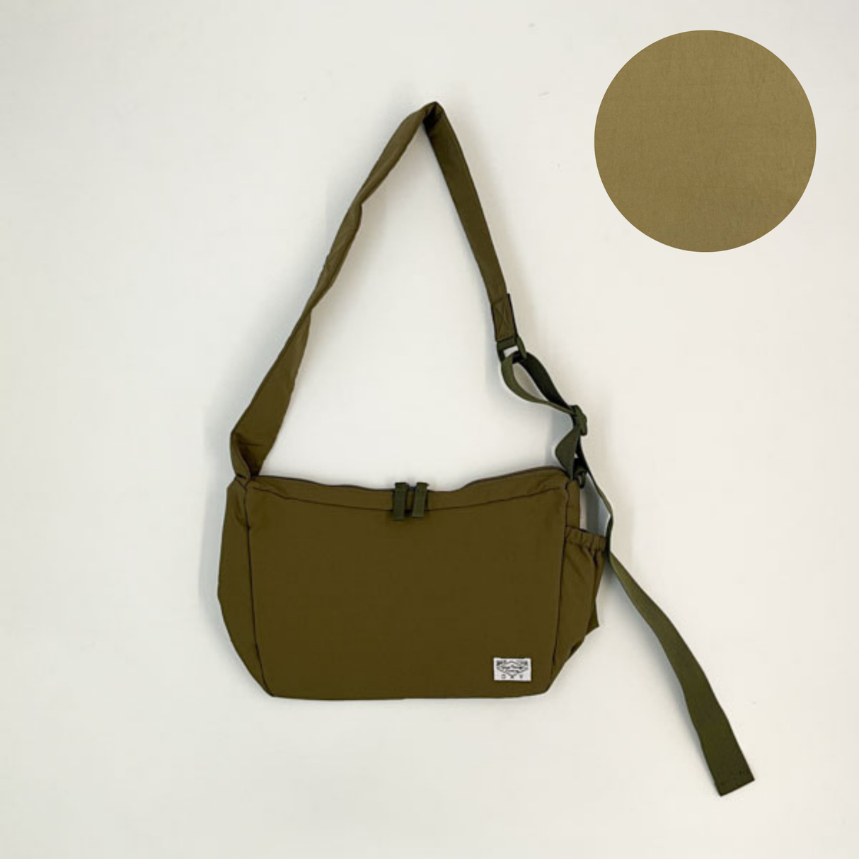 撥水ラウンドショルダーバッグ