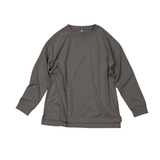 綿100%ワイドスリット長袖Tシャツ(2026年モデル)