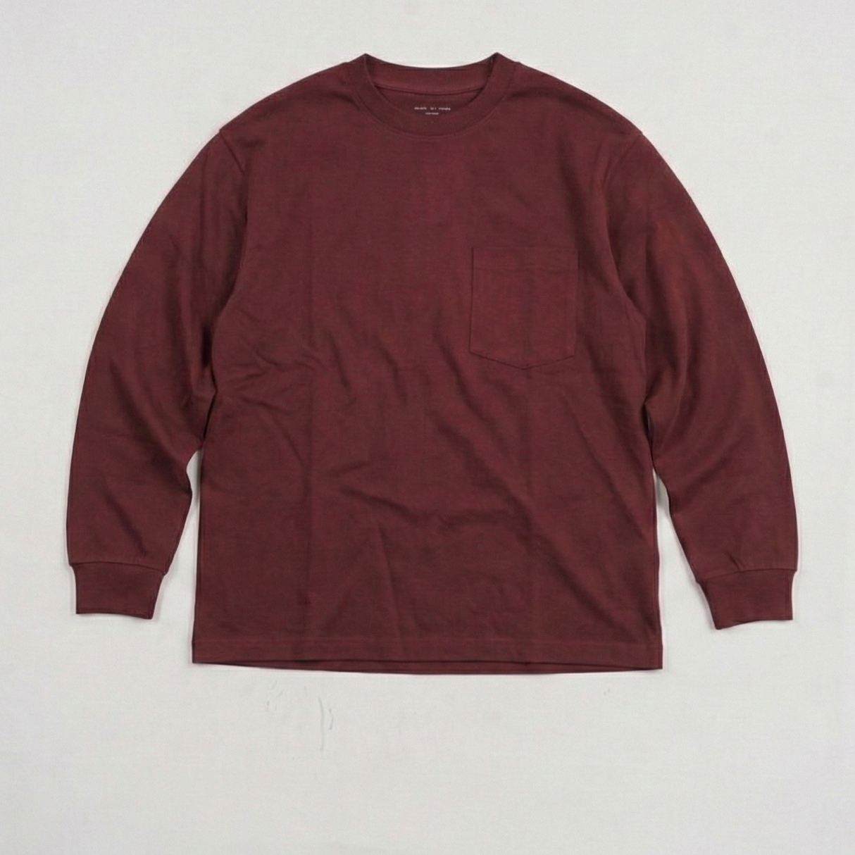 綿100%BIG Tシャツ(長袖)