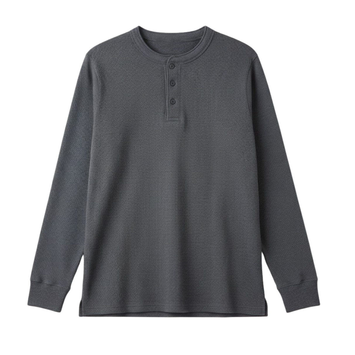 ワッフルヘンリーネックTシャツ(2025年新作)