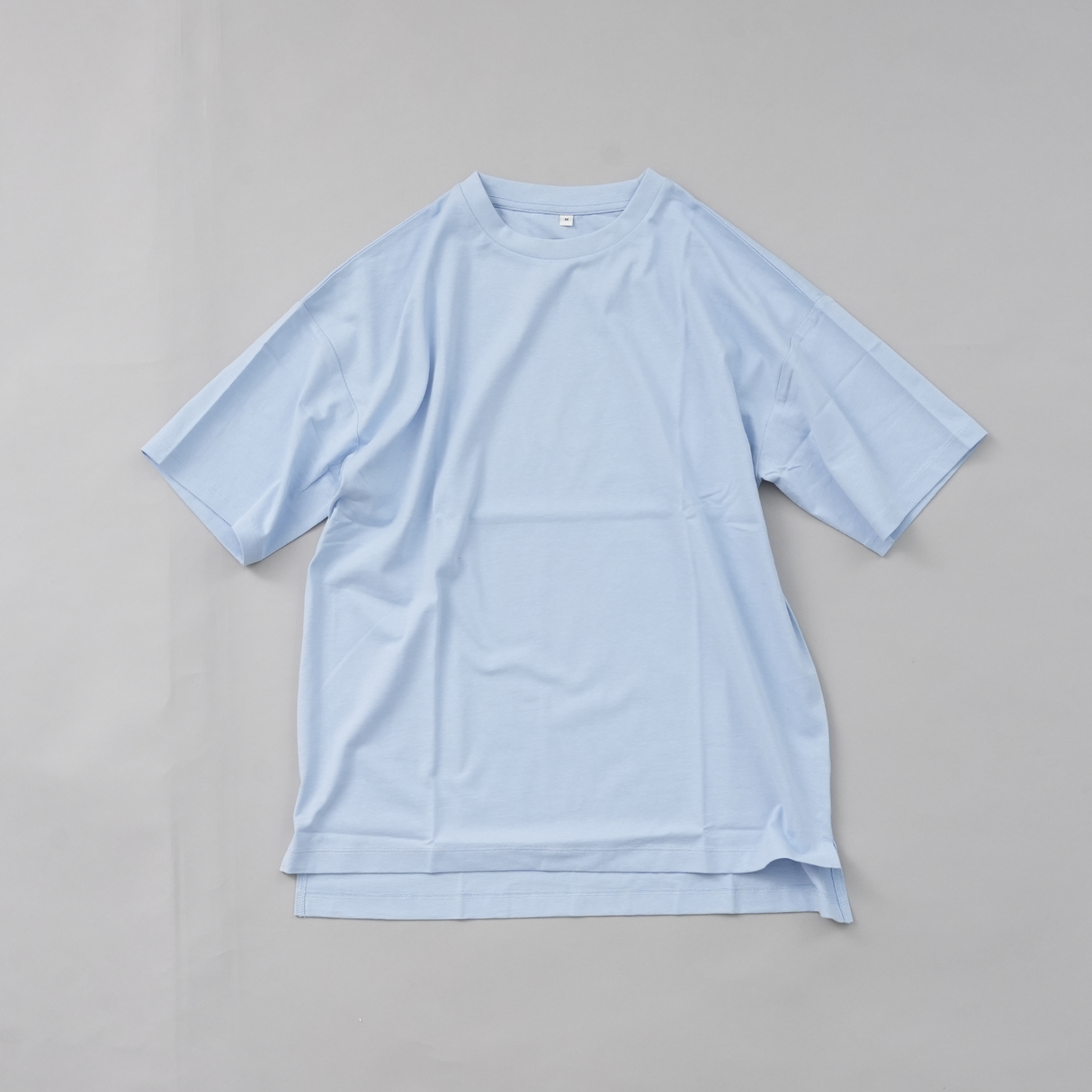 綿100%ワイドスリットTシャツ