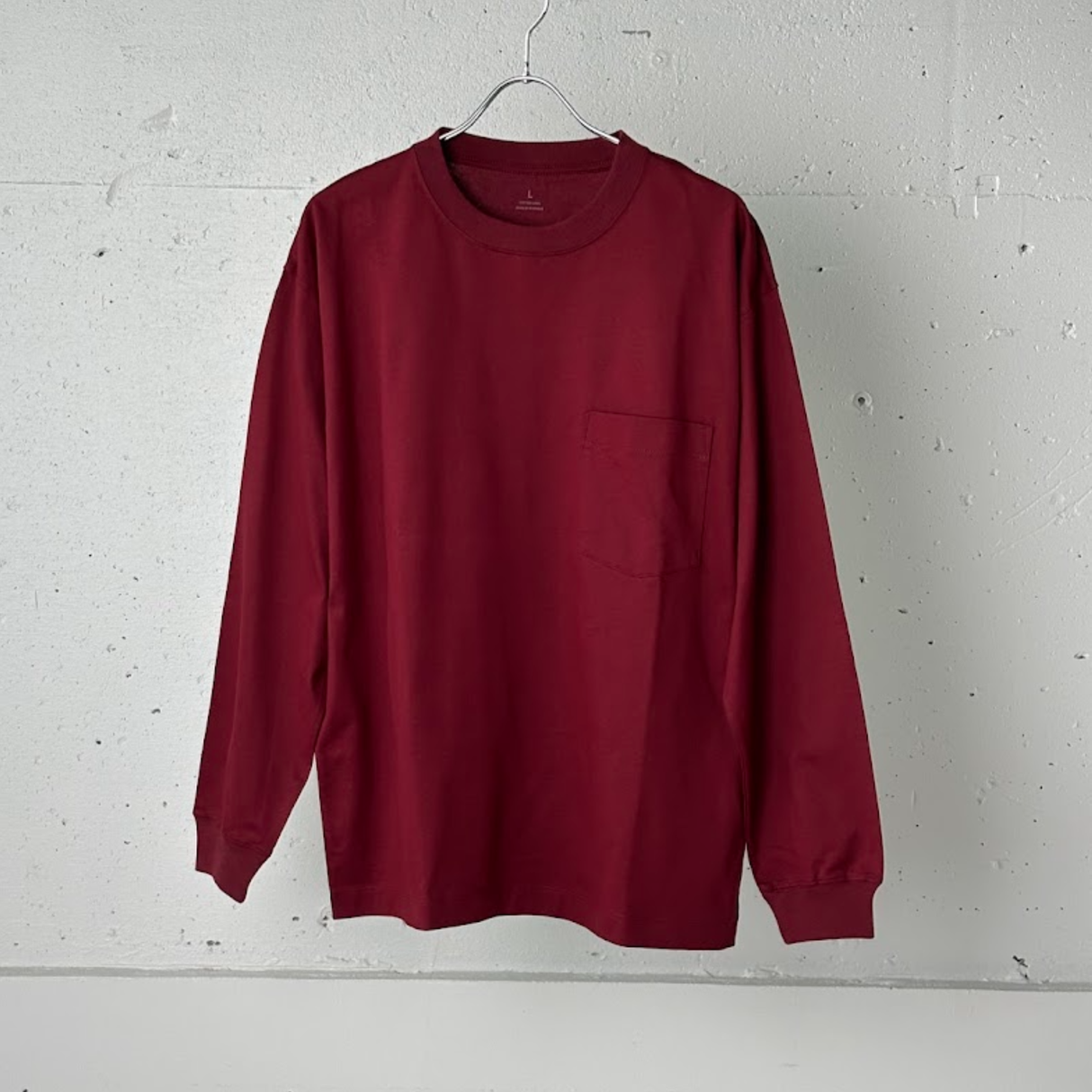 綿100% BIG Tシャツ(長袖)