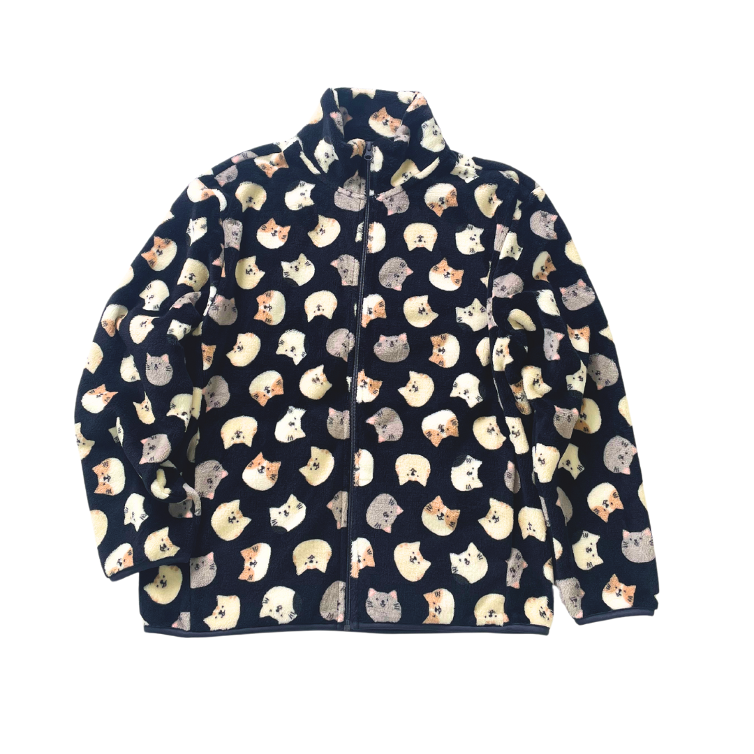 シルキーフリースジャケット 総柄（2024年モデル）