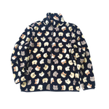 シルキーフリースジャケット 総柄（2024年モデル）