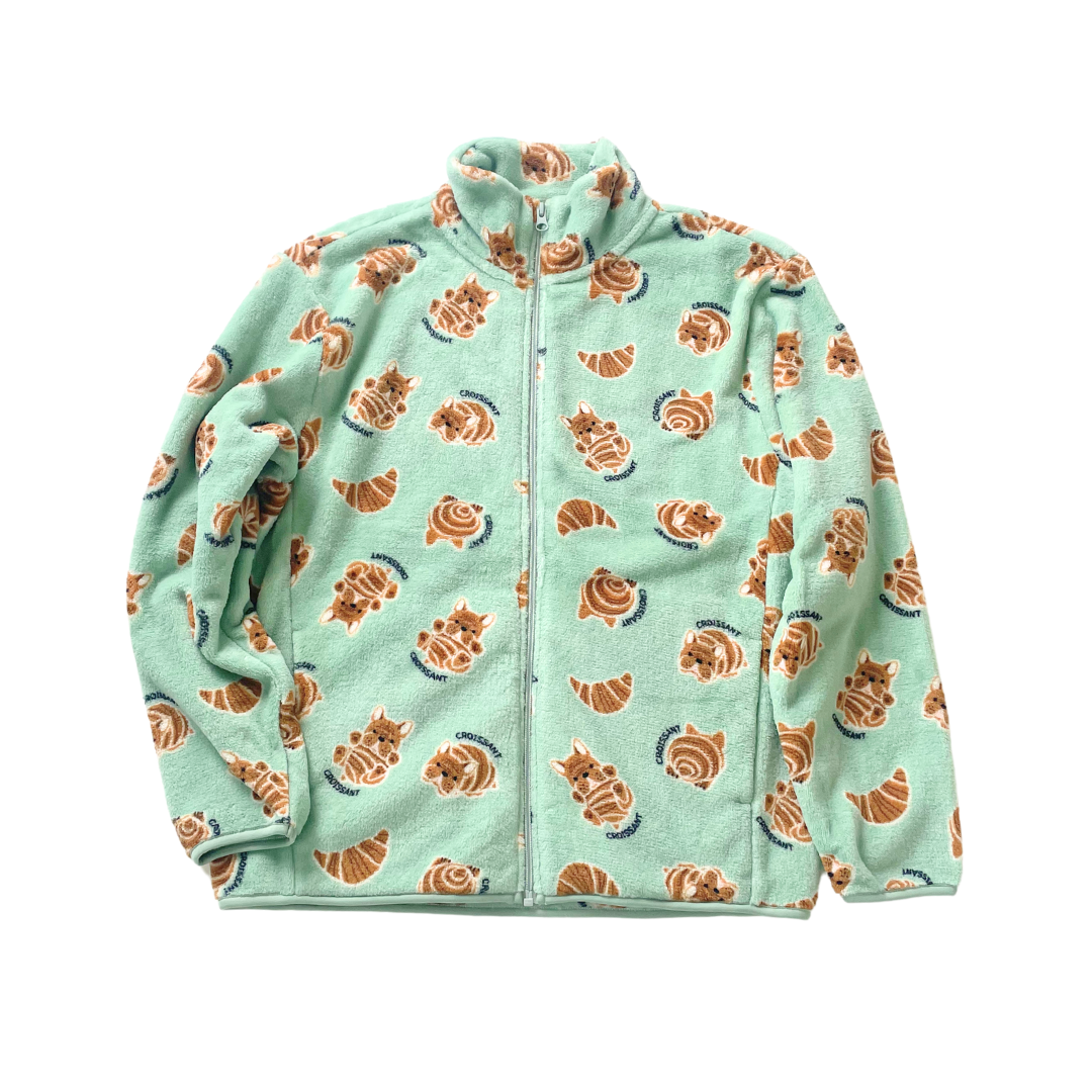 シルキーフリースジャケット 総柄（2024年モデル）