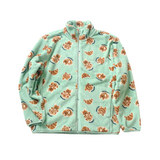 シルキーフリースジャケット 総柄（2024年モデル）