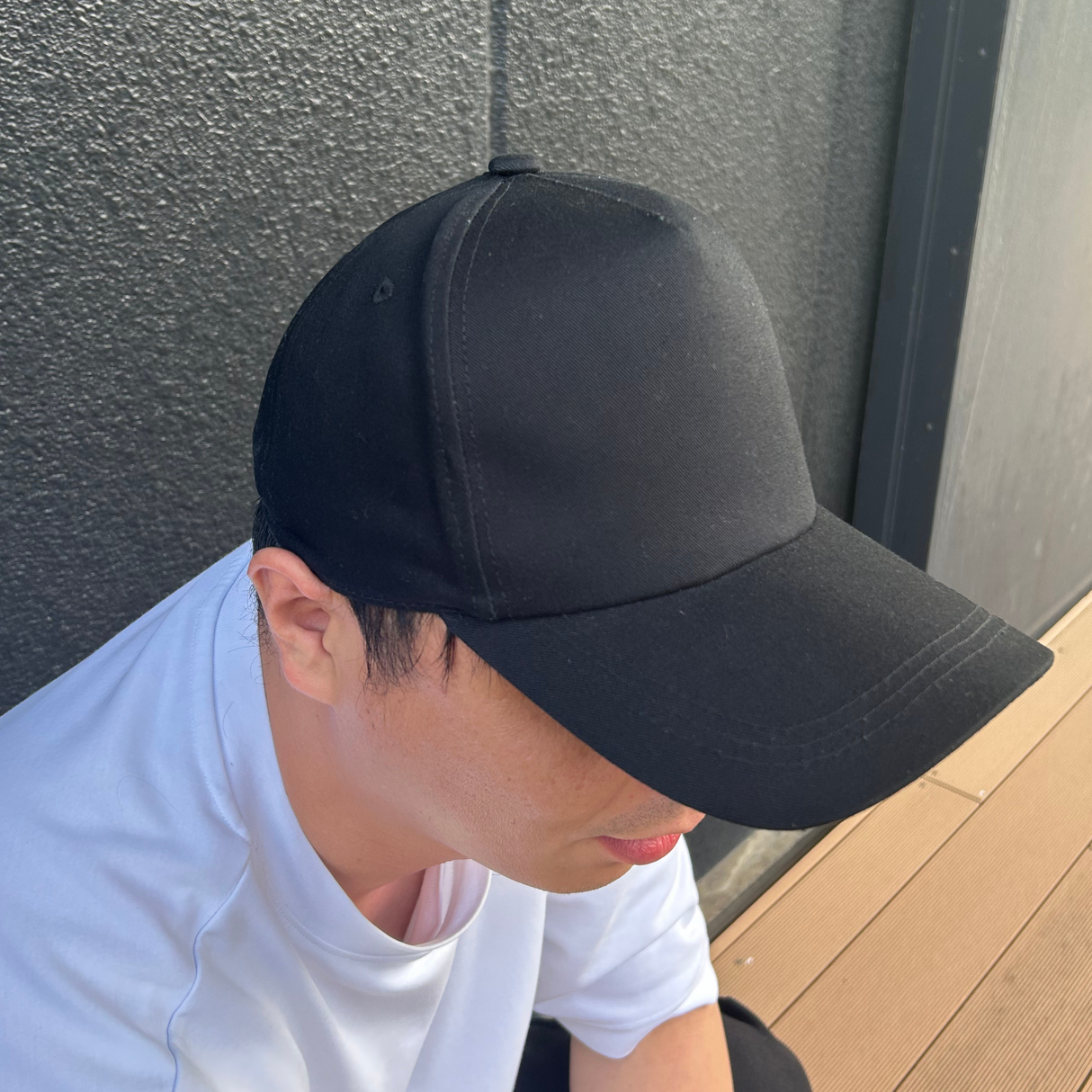 コットンツイルキャップ５パネル