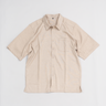 NOBIRUNOストレッチ半袖シャツ（リネンライク）