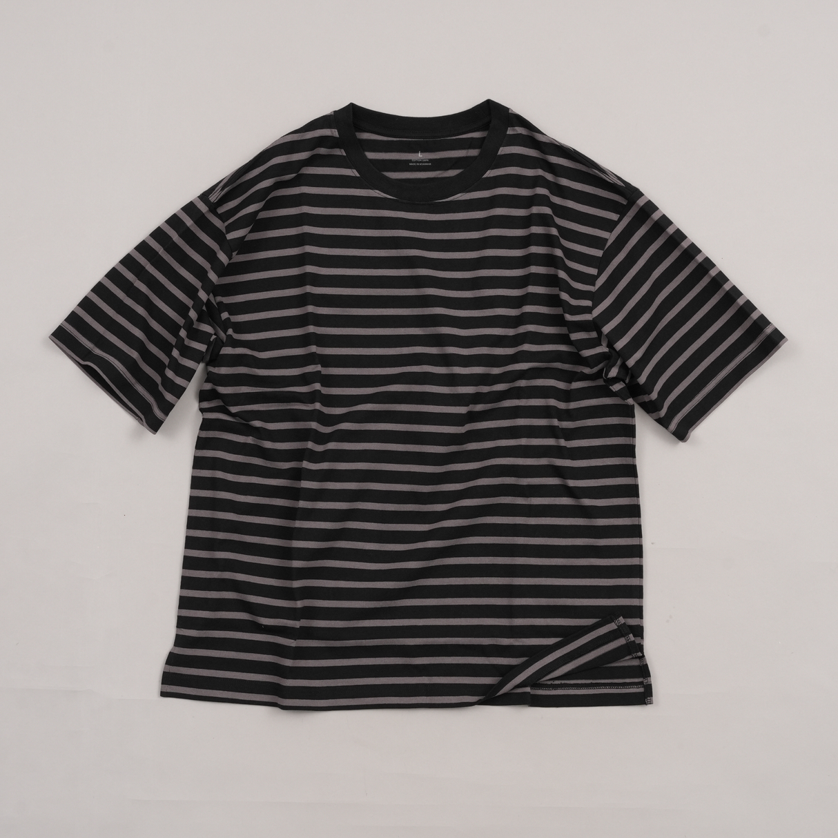 綿100%BIG Tシャツ(半袖) ボーダー