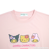 【サンリオキャラクターズ】フロントプリント冷感Tシャツ