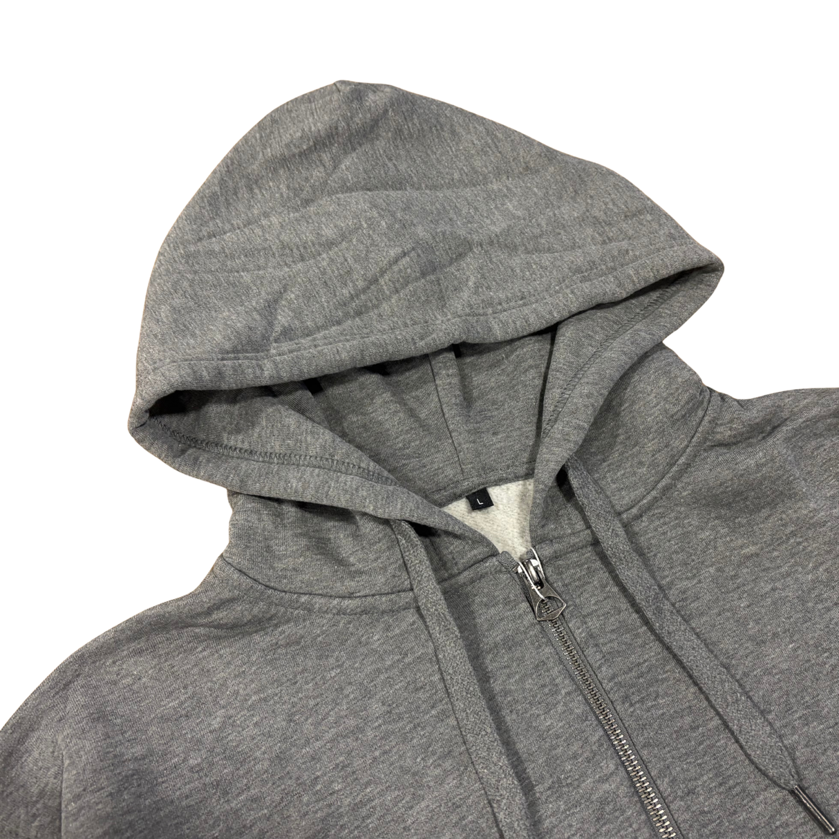 裏起毛スウェットダブルジップパーカー