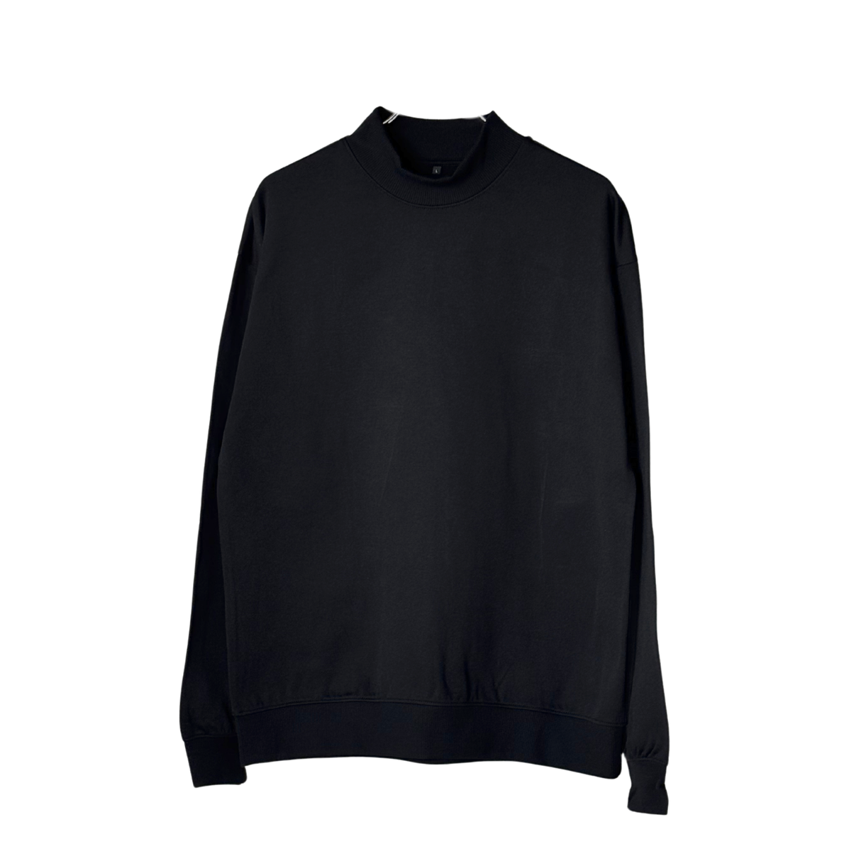 裏起毛スウェットプルオーバー(モックネック)