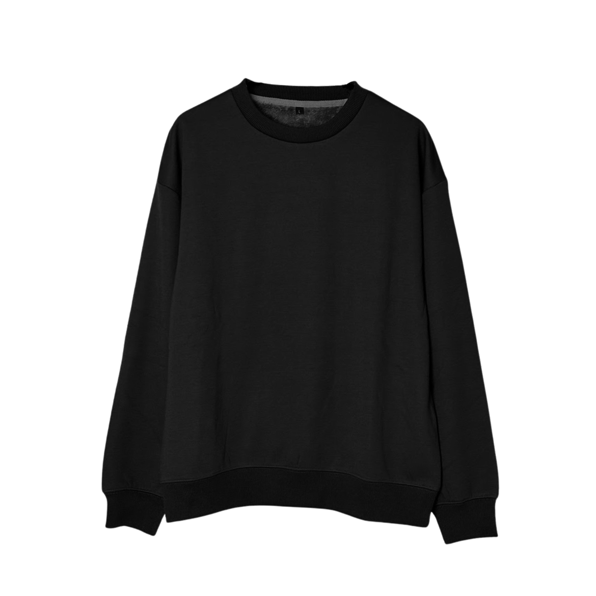 裏ボアクルーネックトレーナー