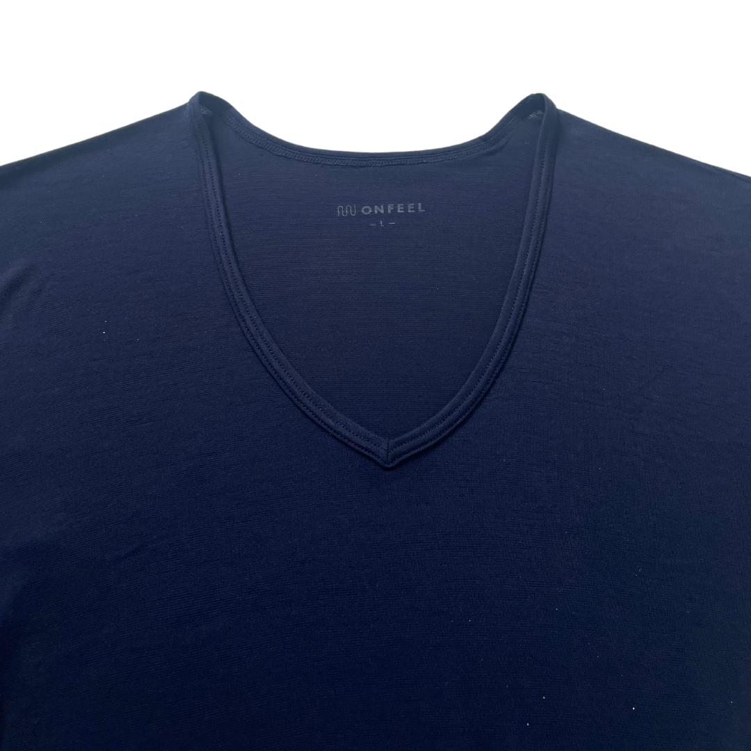 オンフィールＶネックＴ/長袖