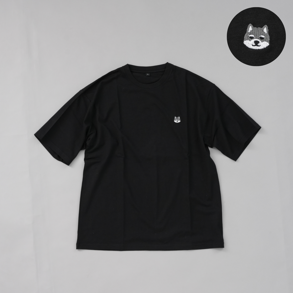 綿100%刺繍Tシャツ（動物）
