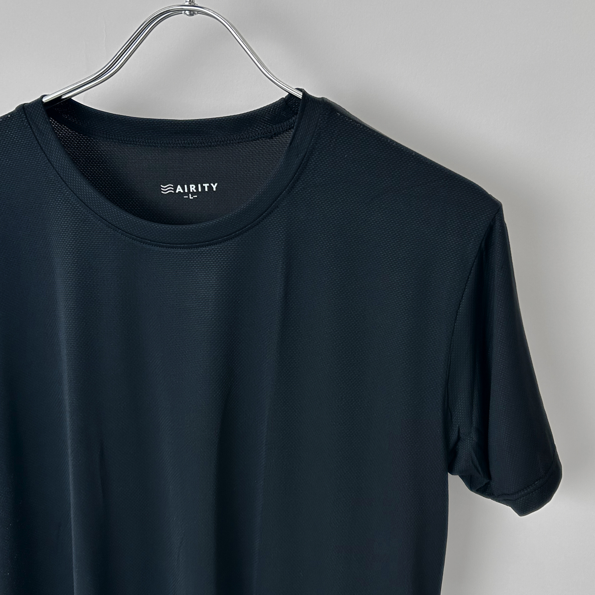 AIRITYメッシュクルーネック半袖