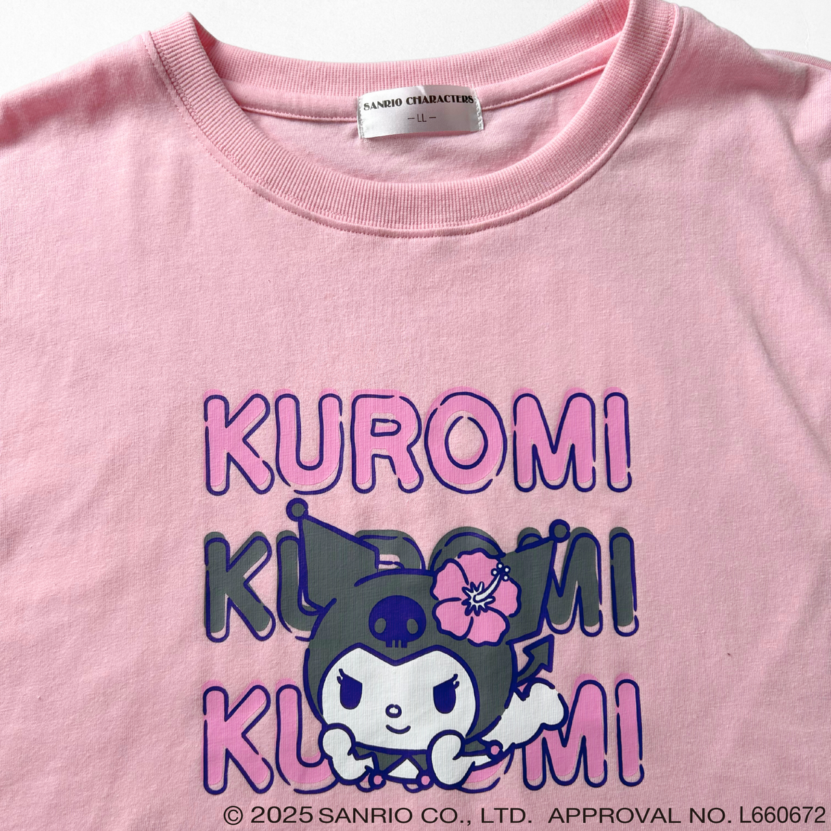 サンリオキャラクターズ前ロゴ半袖Ｔシャツ