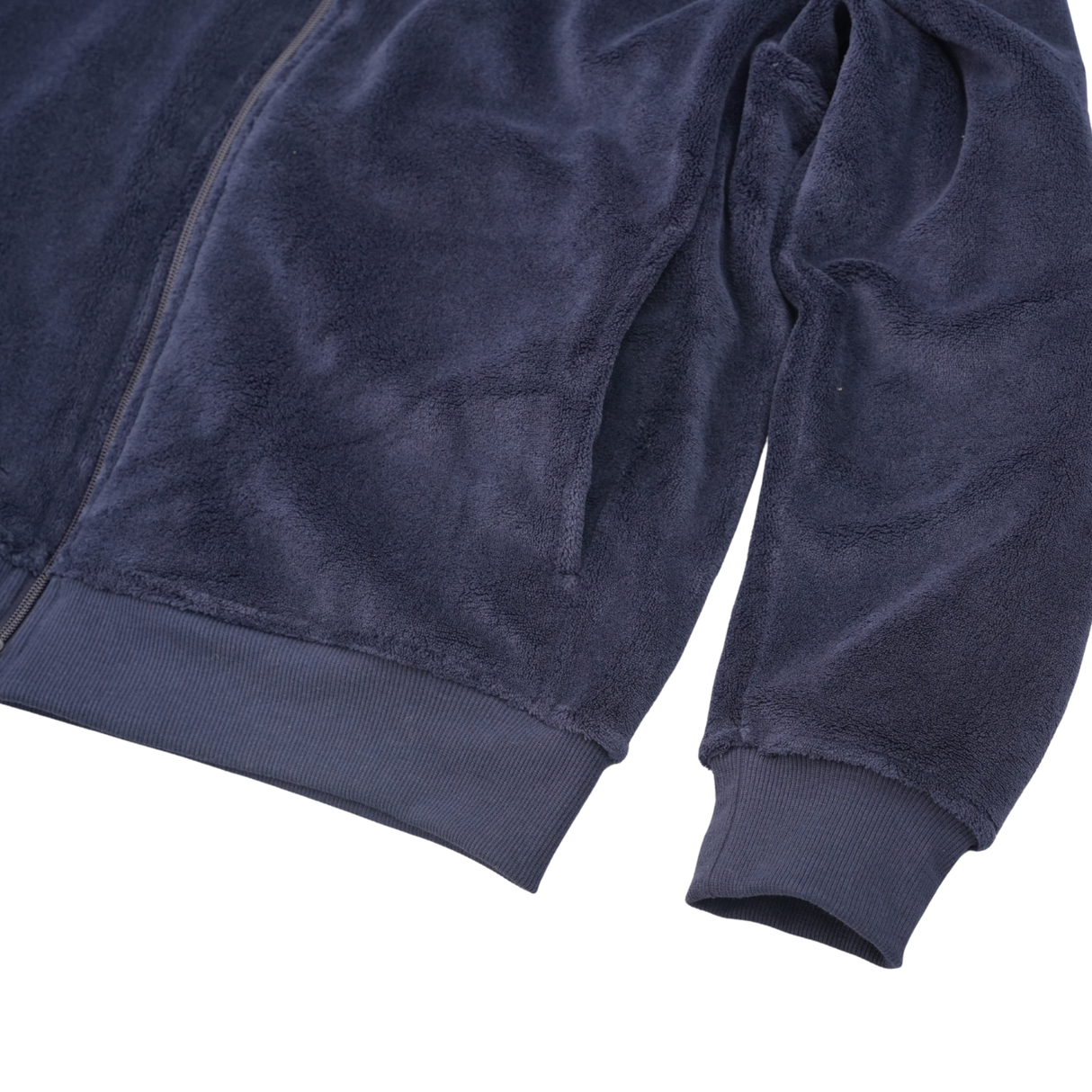 シルキーフリースジップパーカー