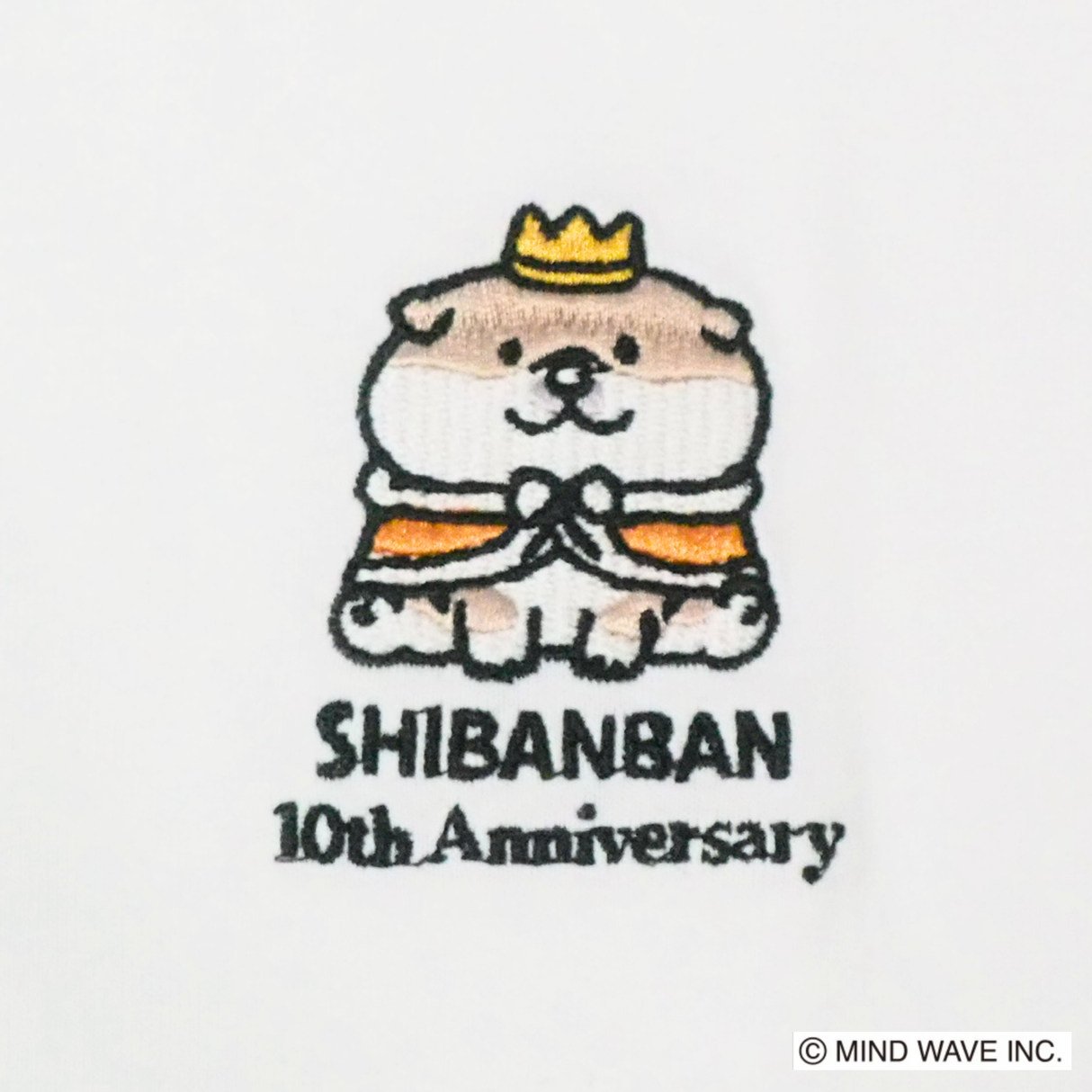 【しばんばん】ワンポイント刺繍Tシャツ
