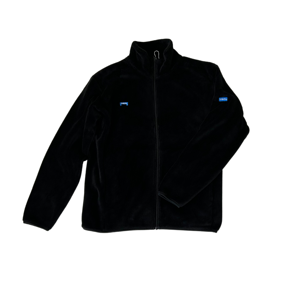 シルキーフリースジャケット（TRIAL刺繍）