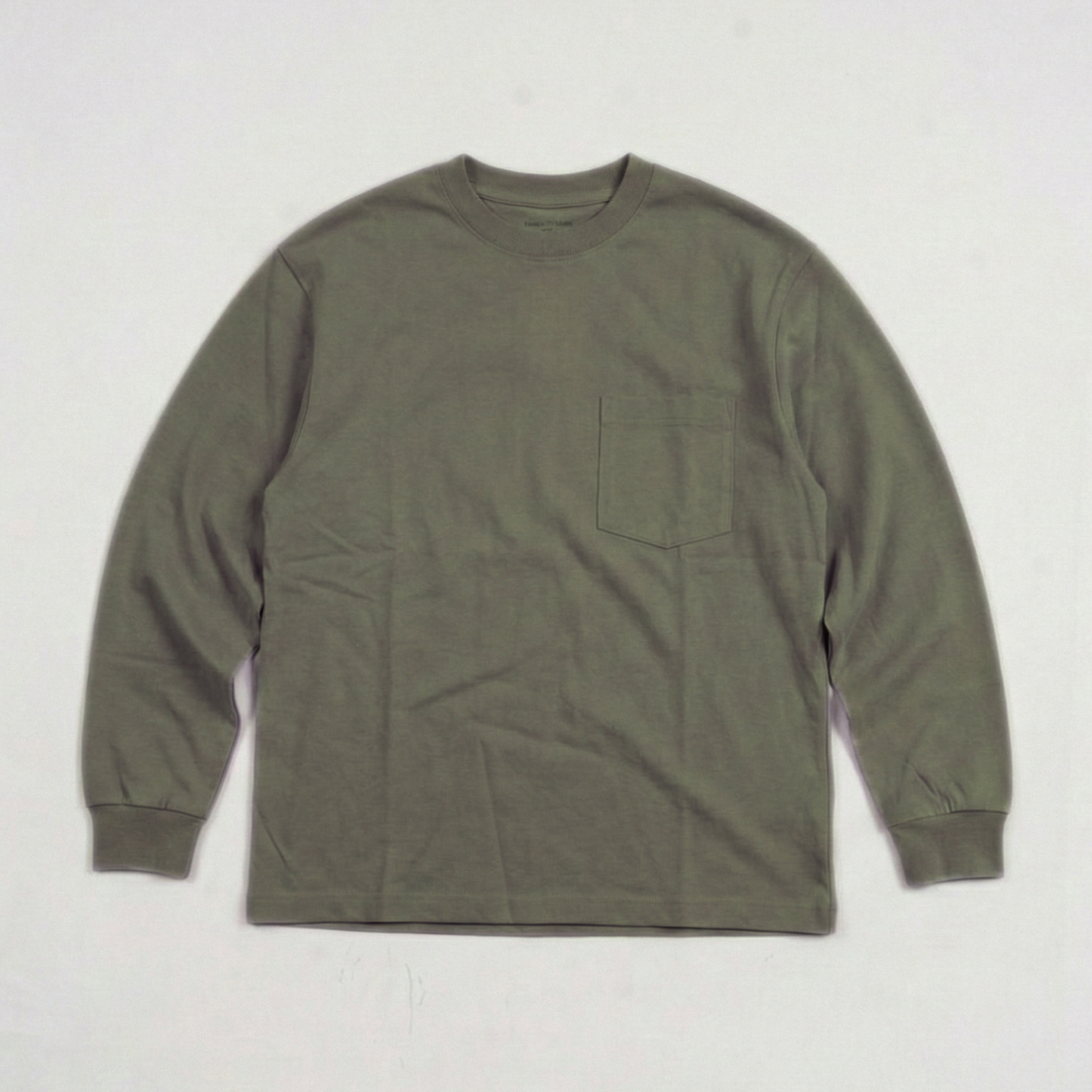 綿100%BIG Tシャツ(長袖)