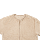 シルキーフリースノーカラージャケット