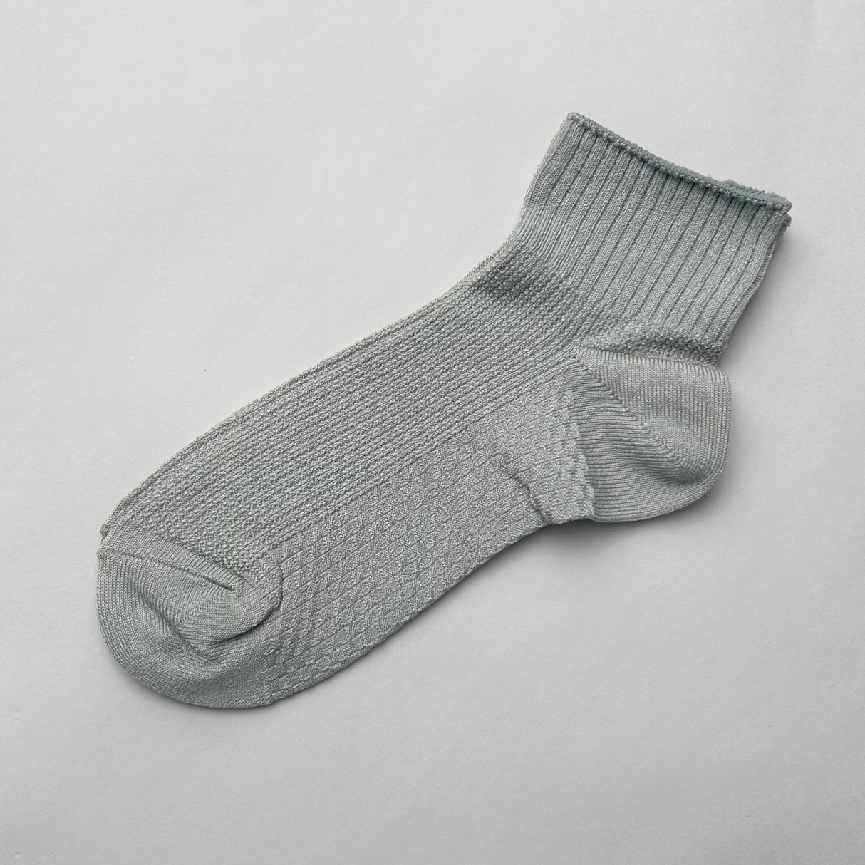 AIRITYソックスハーフスニーカー（鹿の子）